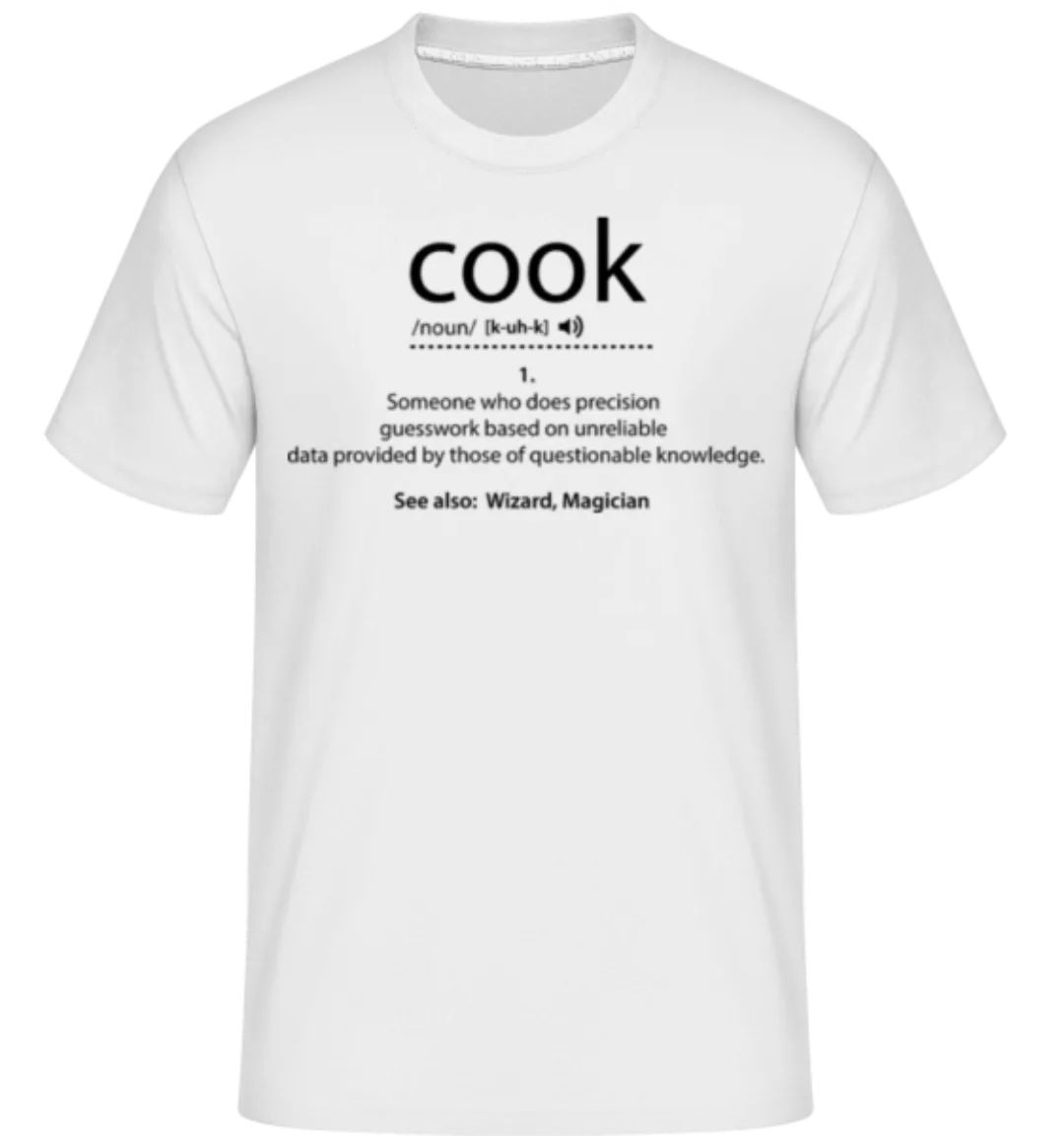 Cook Description · Shirtinator Männer T-Shirt günstig online kaufen