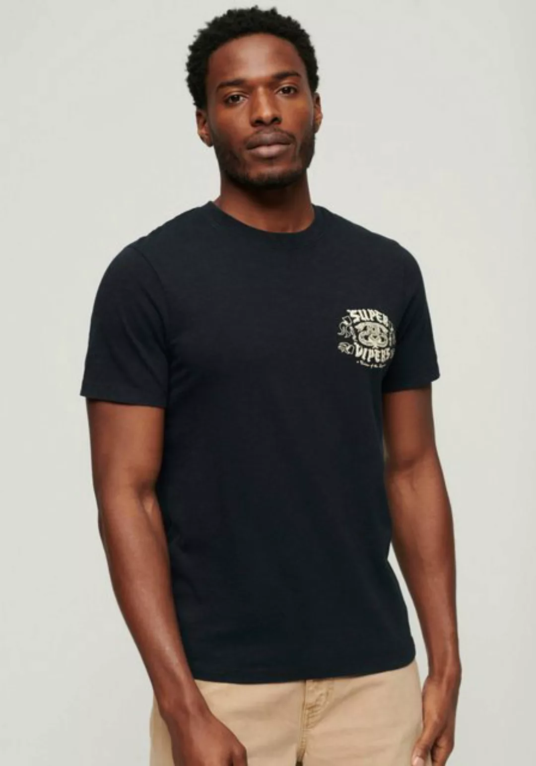Superdry Print-Shirt SD-RETRO ROCKER GRAPHIC T SHIRT günstig online kaufen