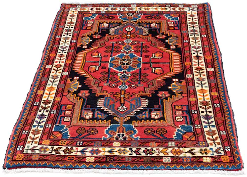 morgenland Wollteppich »Täbriz - 50 Raj Medaillon Rosso 337 x 243 cm«, rech günstig online kaufen