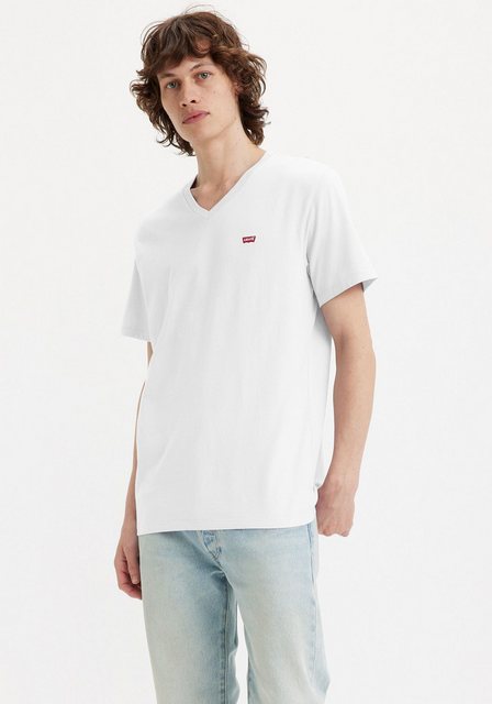 Levi's® V-Shirt LE ORIGINAL HM VNECK mit Logostickerei günstig online kaufen