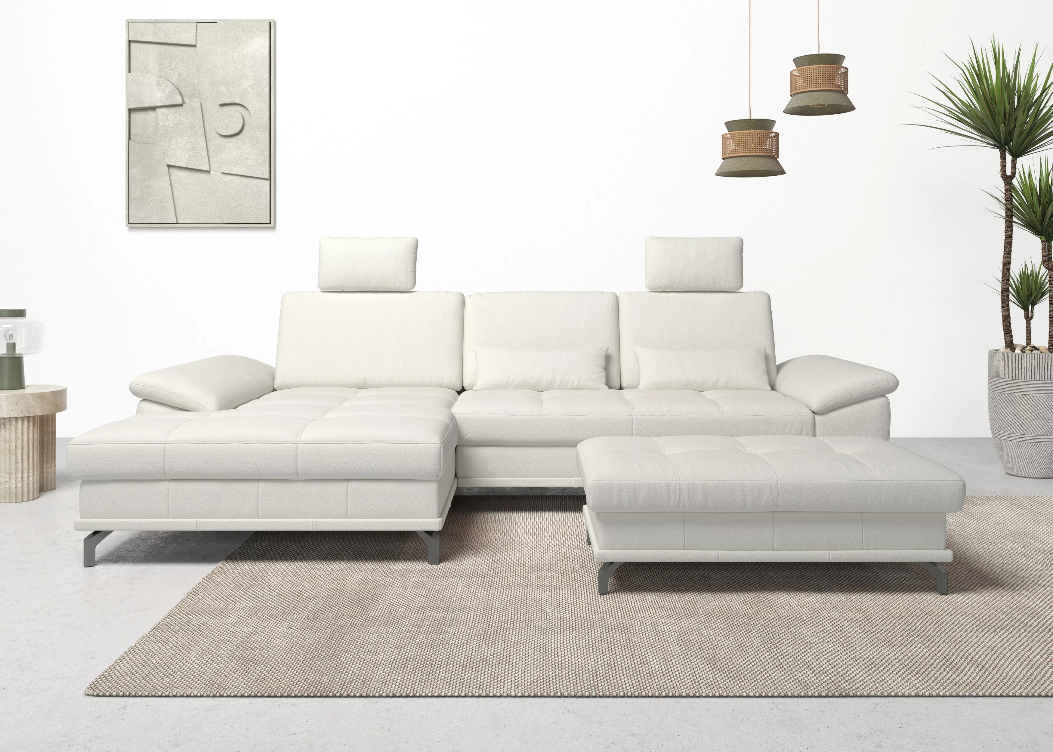 Places of Style Ecksofa "Costello L-Form" günstig online kaufen