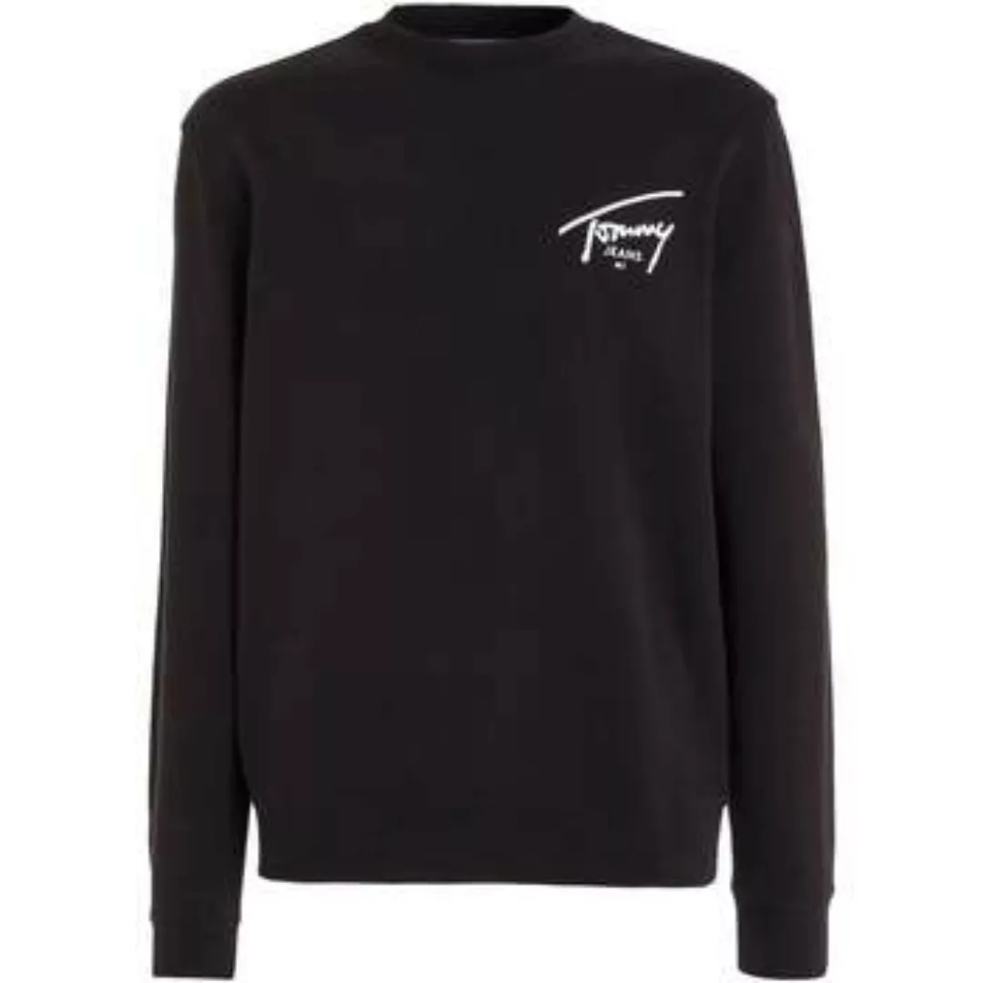 Tommy Jeans  Sweatshirt Signature Logo Graphic Sweatshirt Black günstig online kaufen