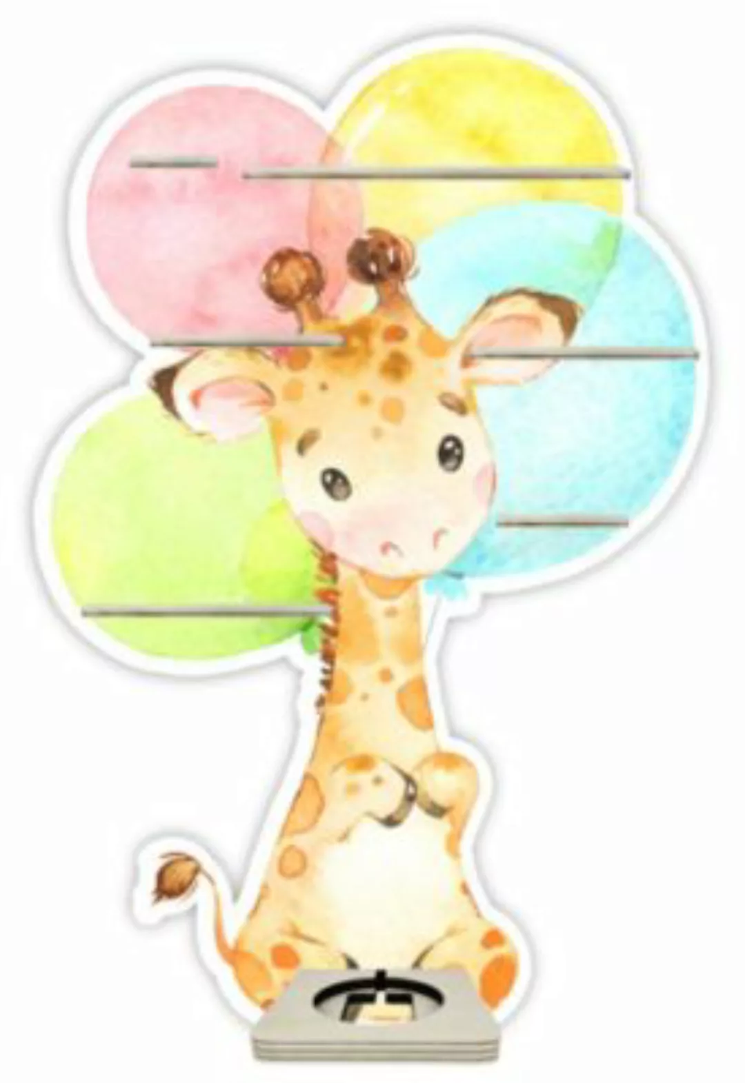 Farbklecks Collection® Regal Musikbox - Ballon Giraffe - passend Toniebox p günstig online kaufen