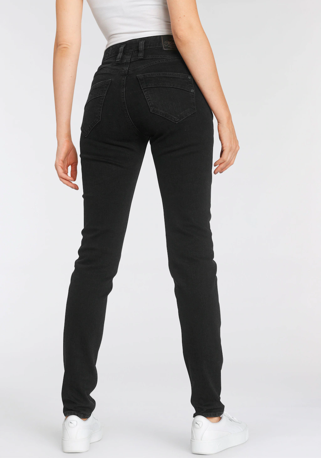 Herrlicher High-waist-Jeans RADINA RECYCLED DENIM mit leichtem Push-Up-Effe günstig online kaufen