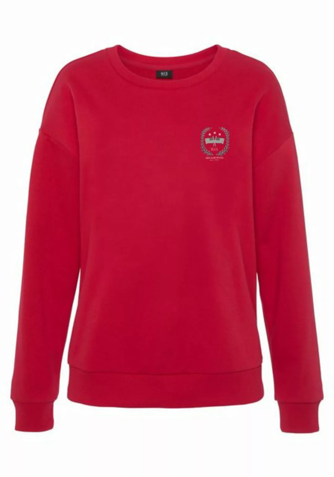 H.I.S Sweatshirt (1-tlg) mit trendigem Logo-Druck, Loungeanzug günstig online kaufen