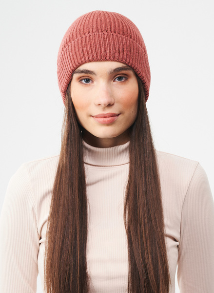 Unisex Strick-beanie Aus Bio-merinowolle Und Bio-baumwolle günstig online kaufen