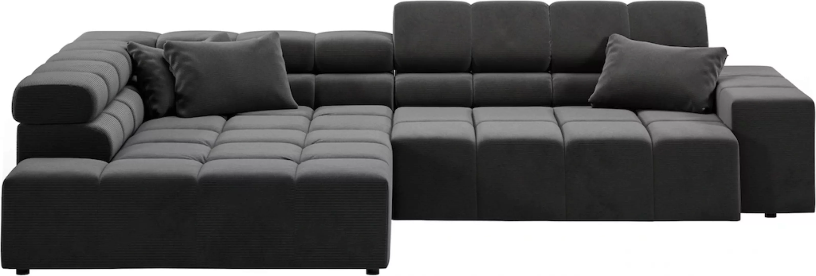 INOSIGN Ecksofa »Ancona incl. Kopfteilverstellung, Breite 319cm, L-Form«, w günstig online kaufen