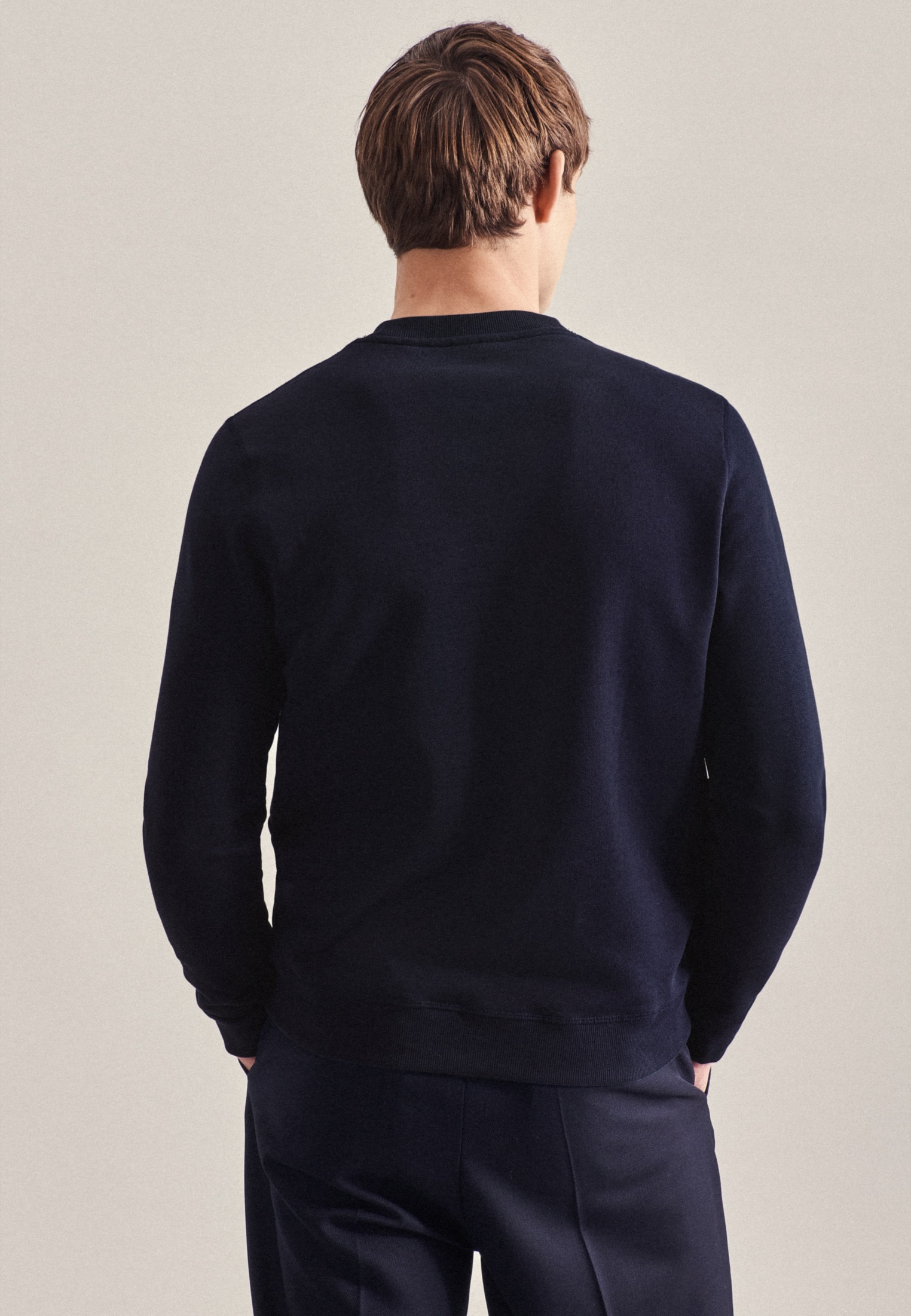 seidensticker Strickpullover "Regular", Sweater Uni günstig online kaufen