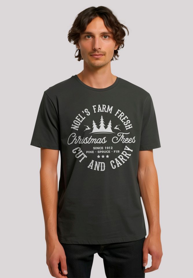 F4NT4STIC T-Shirt Weihnachts Trees Farm Retro Sign Premium Qualität günstig online kaufen