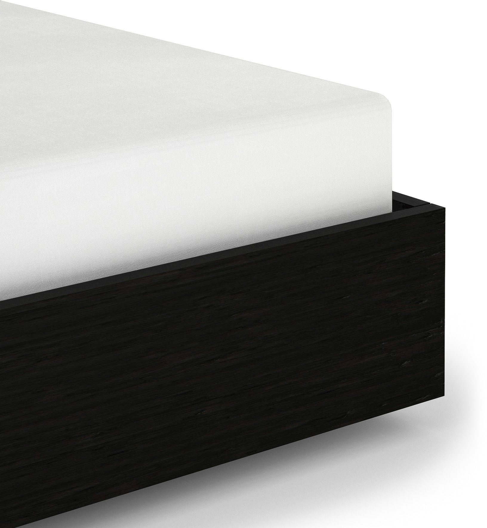 Heckett and Lane Spannbettlaken Elementi, Mako-Satin, günstig online kaufen