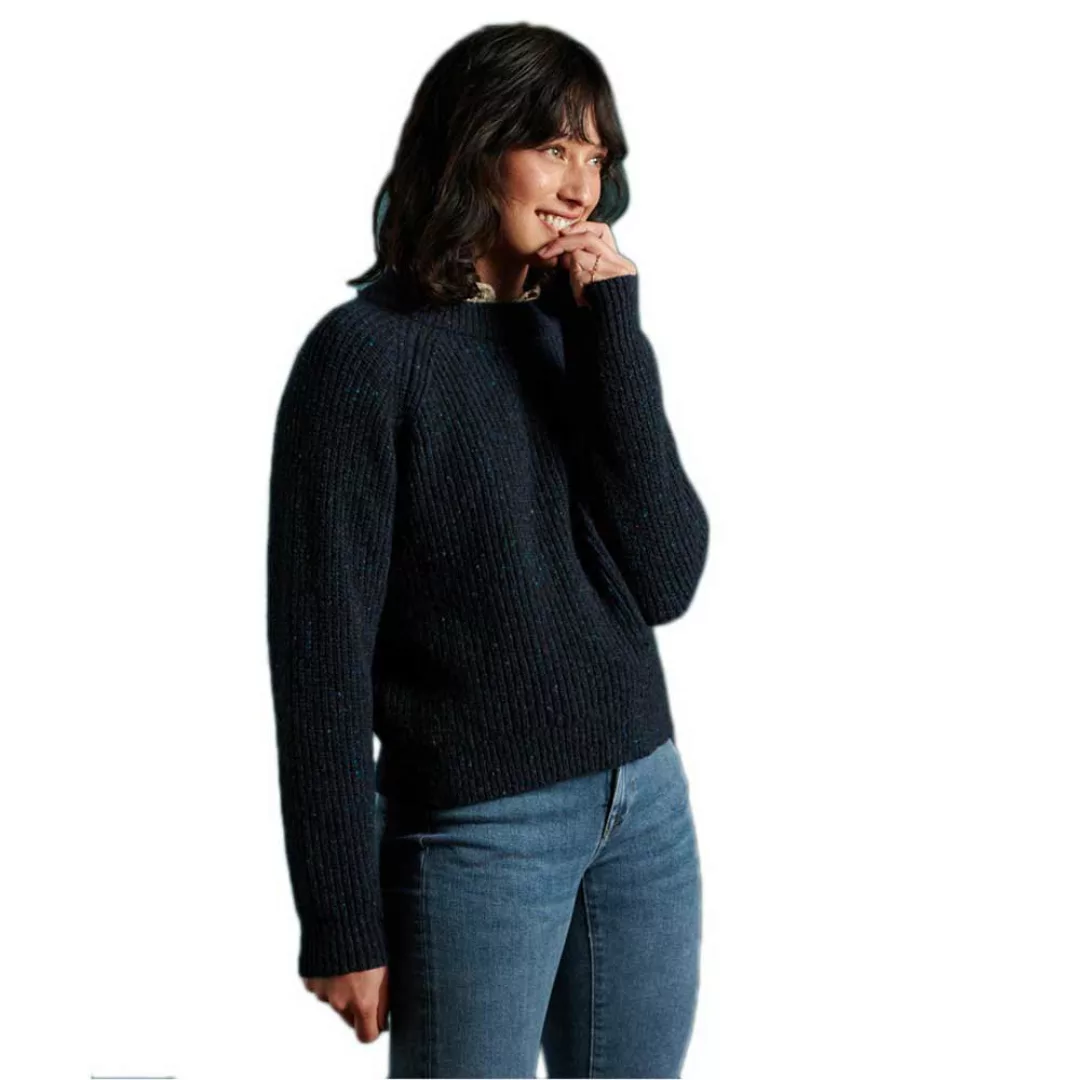 Superdry Merino Roll Neck Pullover S Black günstig online kaufen