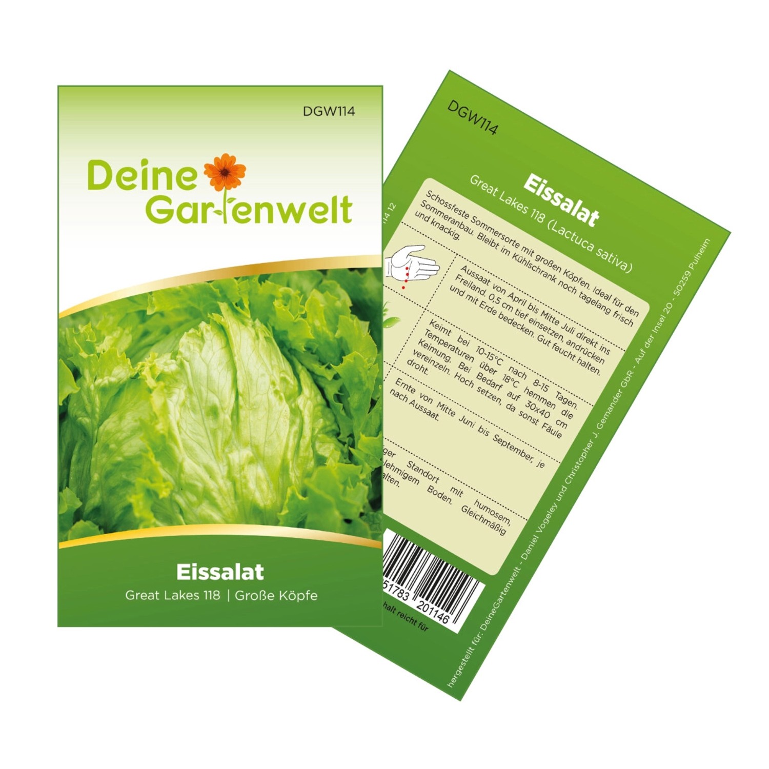 Deine Gartenwelt Eissalat Great Lakes 118 Samen günstig online kaufen