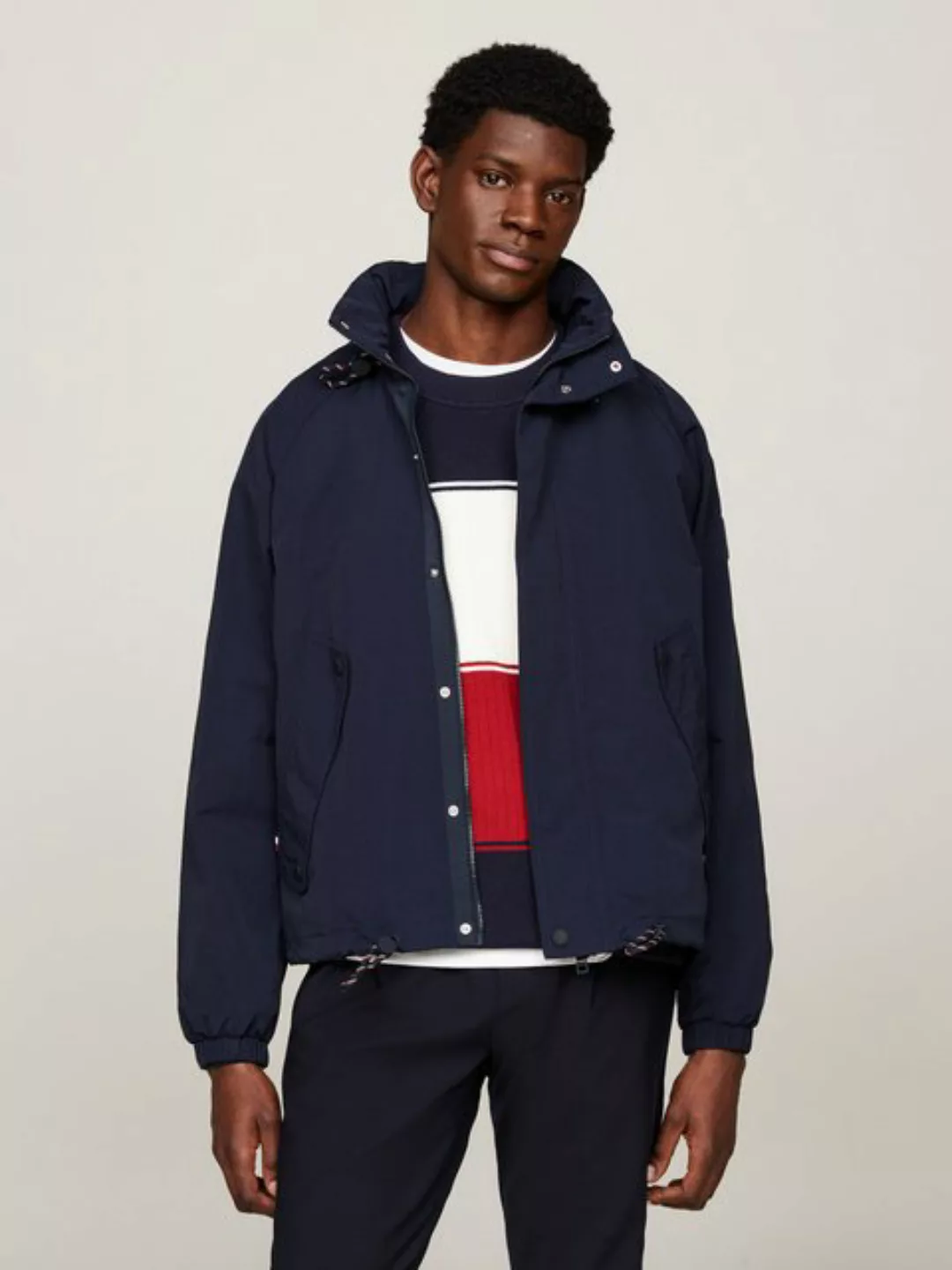 Tommy Hilfiger Blouson REGATTA JACKET wasserabweisend, hochgeschlossen, mit günstig online kaufen