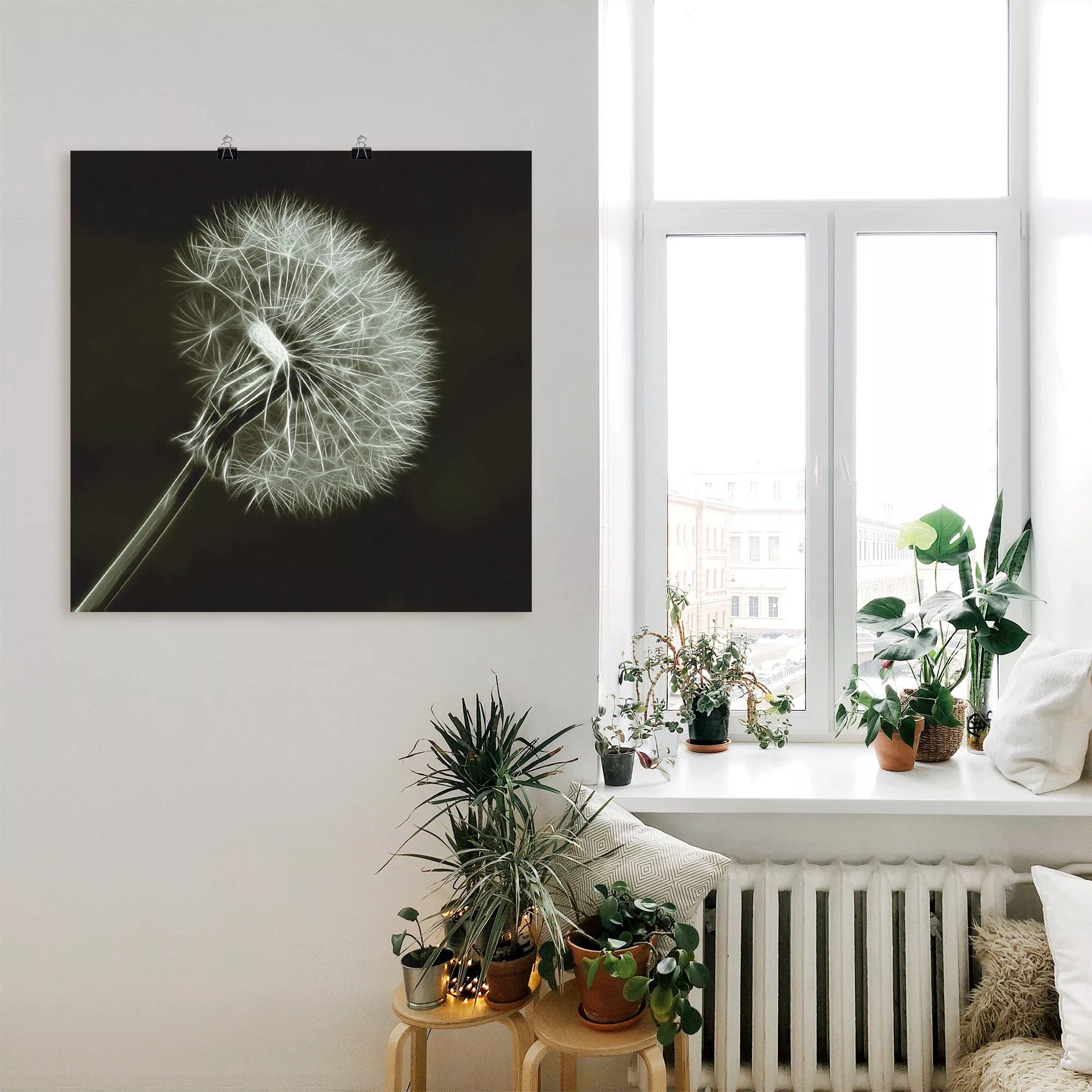 Artland Wandbild »Pusteblume«, Blumen, (1 St.), als Leinwandbild, Poster in günstig online kaufen