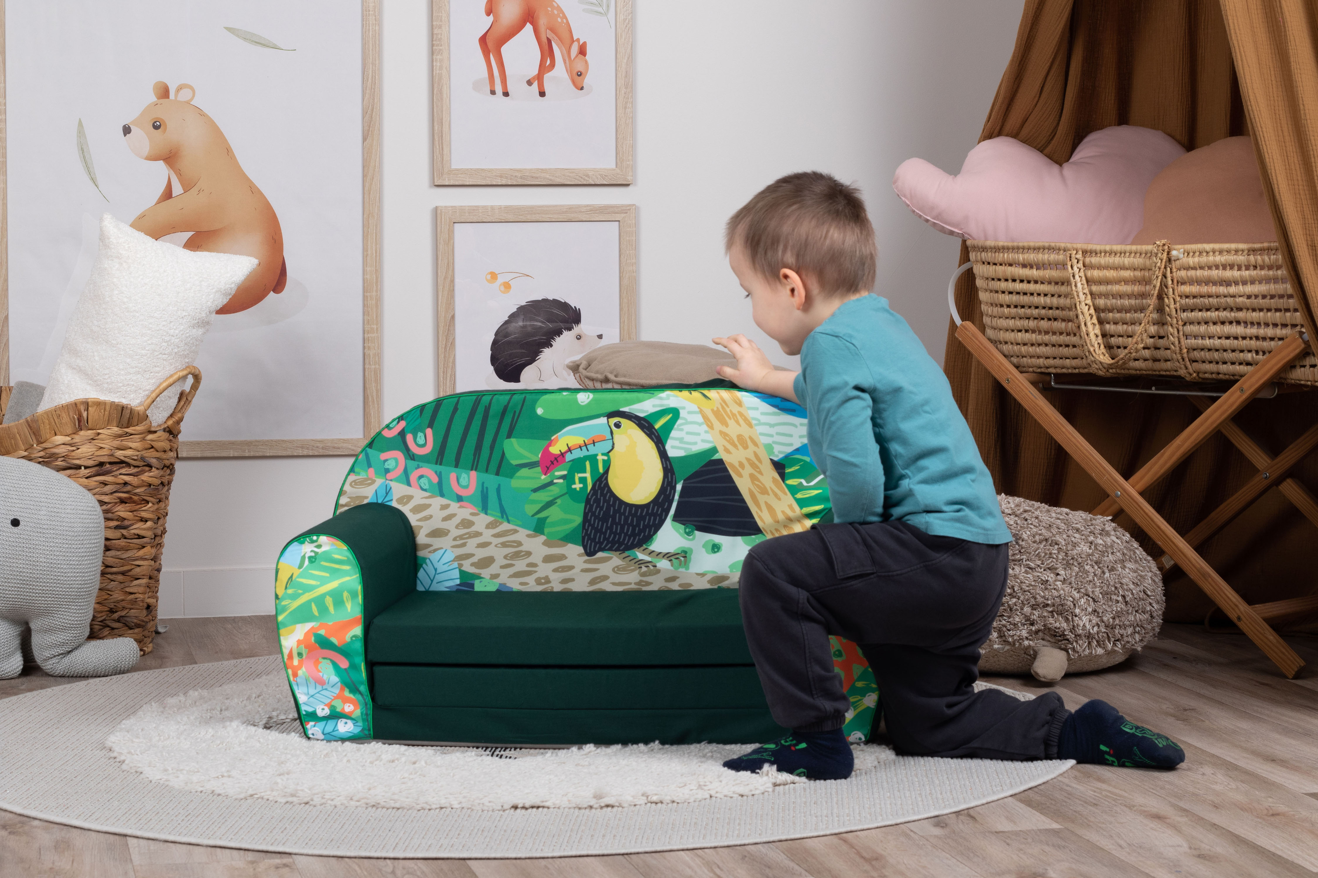 Knorrtoys® Sofa »Jungle animal«, für Kinder; Made in Europe günstig online kaufen