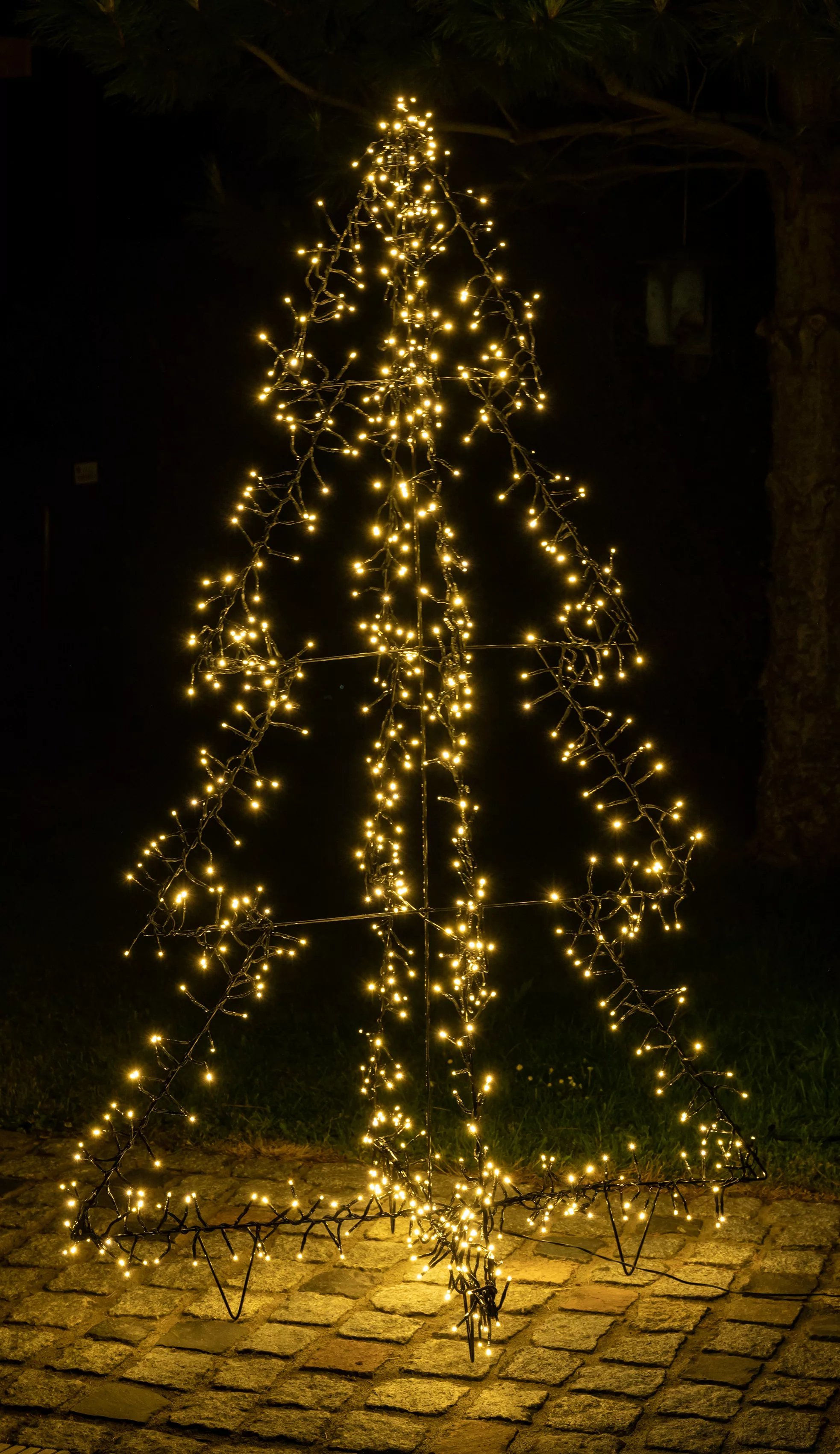 Star-Max LED Dekolicht "Weihnachtsdeko aussen", 1000 flammig, in 3D-Optik günstig online kaufen