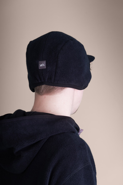 Soki Plush Cap In Dark Navy - Unisex günstig online kaufen