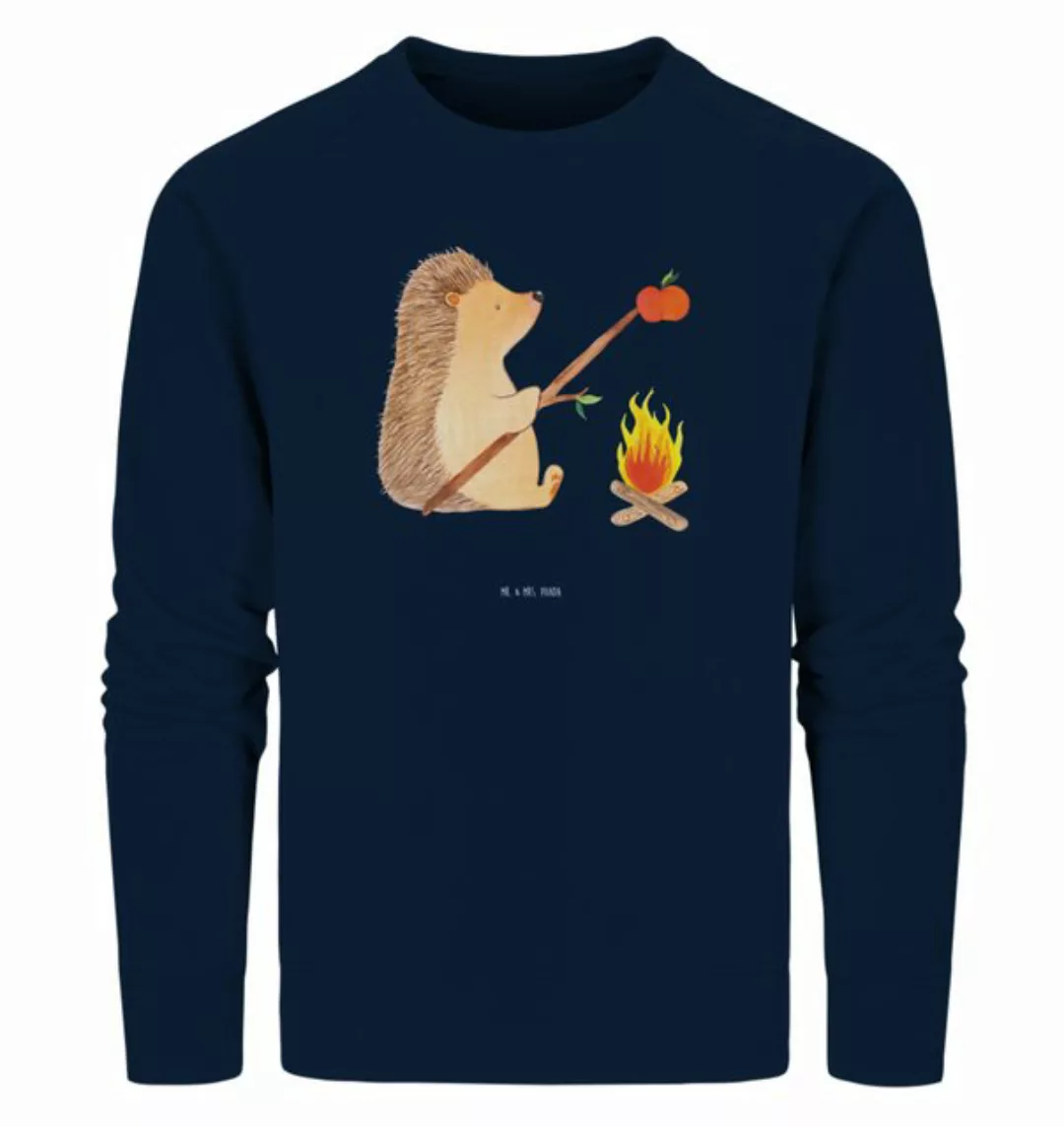 Mr. & Mrs. Panda Longpullover Größe S Igel Grillen - French Navy - Geschenk günstig online kaufen