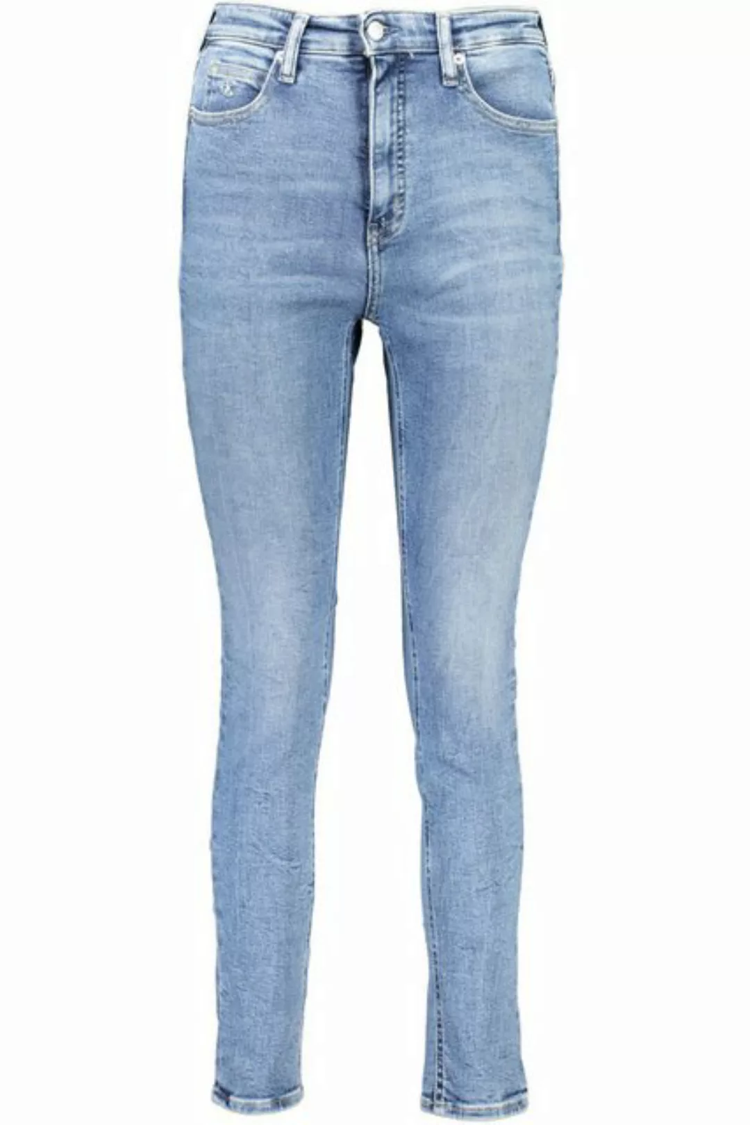 Calvin Klein Jeans 5-Pocket-Jeans Damenjeans Blau: Hohe Taille, Enges Bein, günstig online kaufen