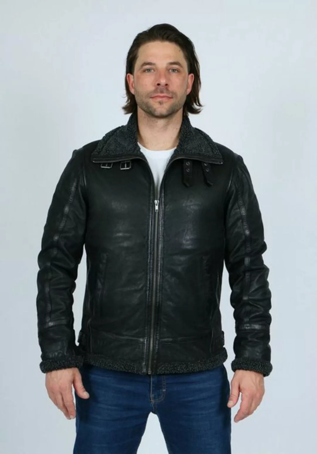 Freaky Nation Lederjacke Pilot Boy-FN günstig online kaufen