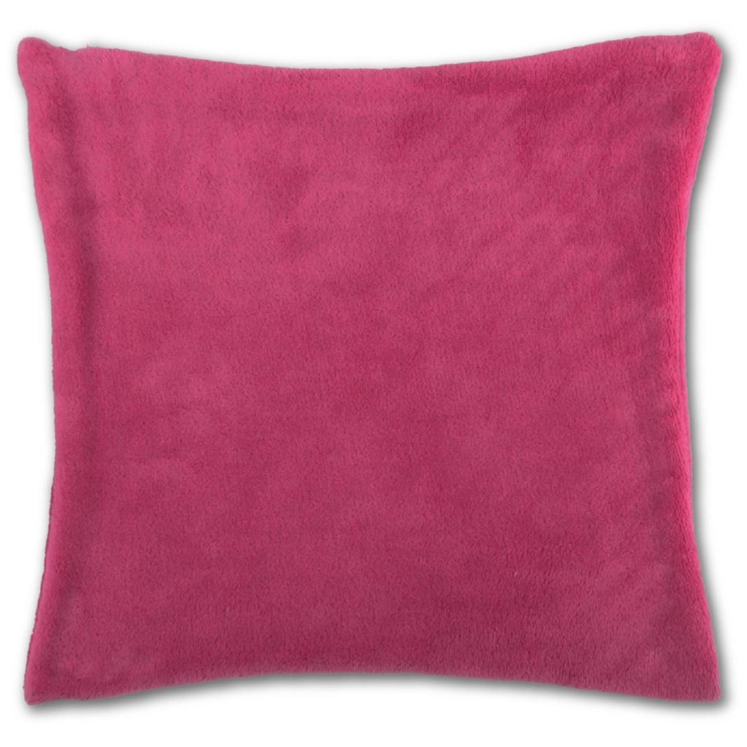 Bestlivings Kissenhülle Kuschel 40 x 40 cm Pink mit Füllung günstig online kaufen