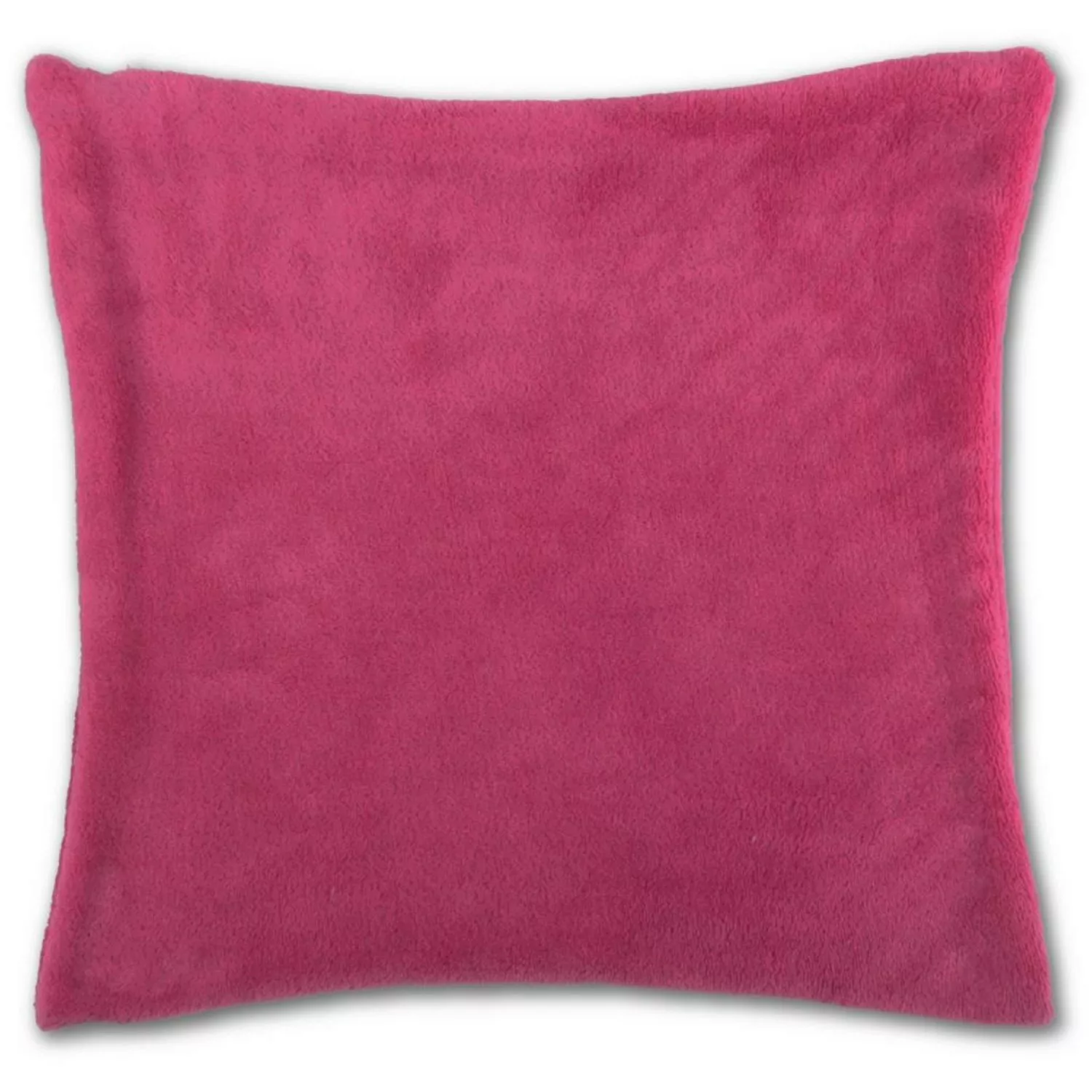 Bestlivings Kissenhülle Kuschel 50 x 50 cm Pink mit Füllung günstig online kaufen