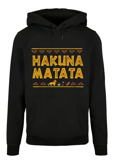 F4NT4STIC Kapuzenpullover König der Löwen Hakuna Matata Print günstig online kaufen