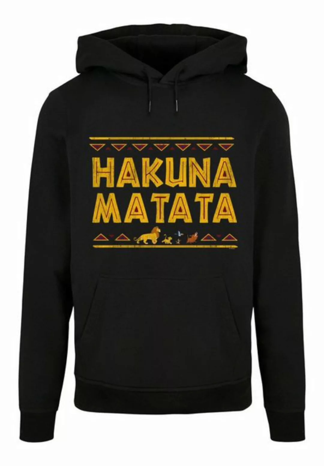 F4NT4STIC Kapuzenpullover "König der Löwen Hakuna Matata", Print günstig online kaufen