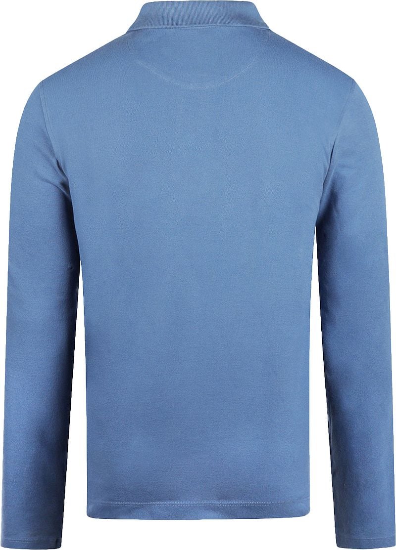 McGregor Long Sleeve Poloshirt Faded Blau - Größe L günstig online kaufen