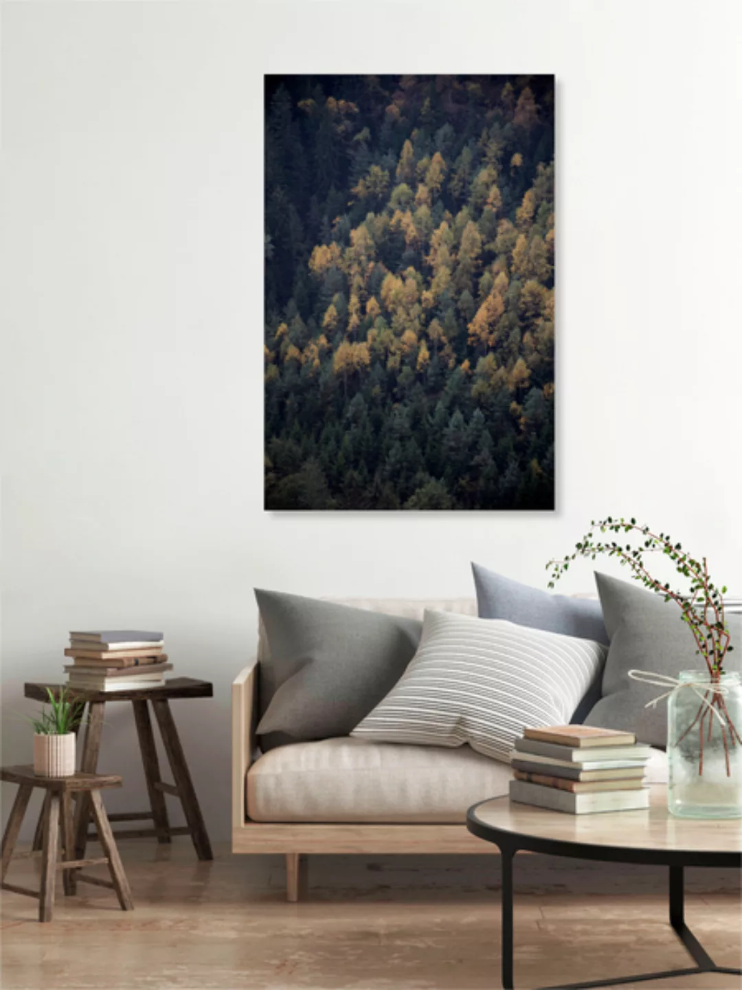 Poster / Leinwandbild - Autumn In All Its Beauty günstig online kaufen