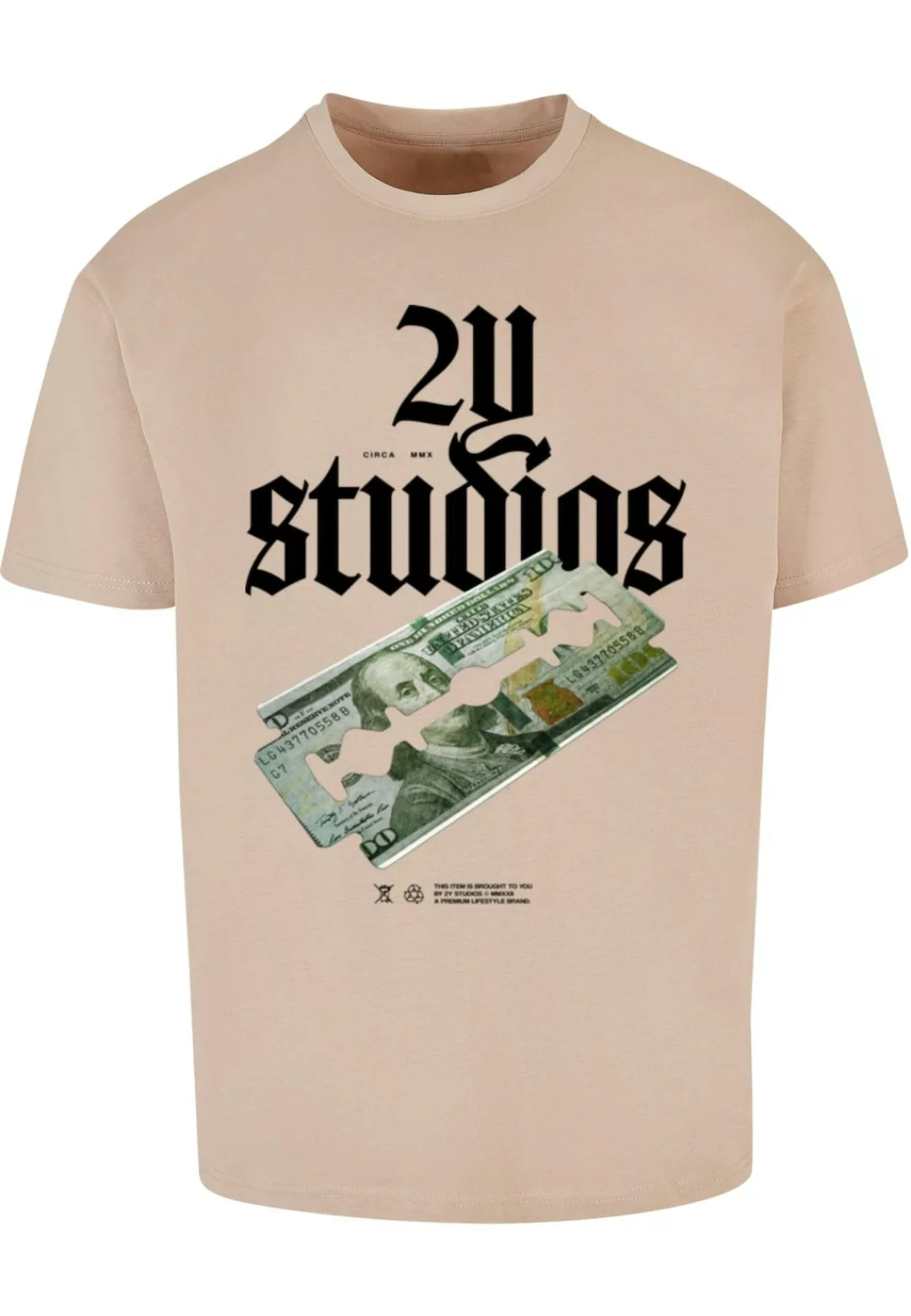 2Y Studios T-Shirt "2Y Studios Herren Razor Oversize Tee" günstig online kaufen