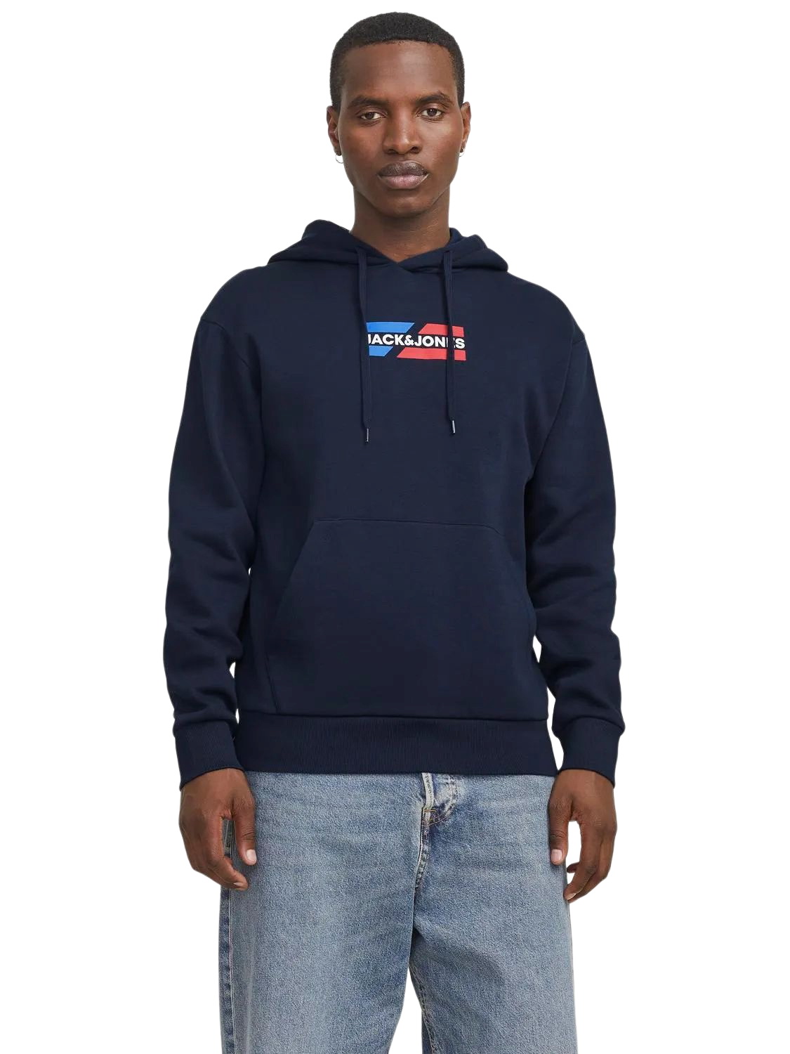 Jack & Jones Herren Hoodie Kapuzenpullover JJECORP GRAPHIC - Regular Fit günstig online kaufen