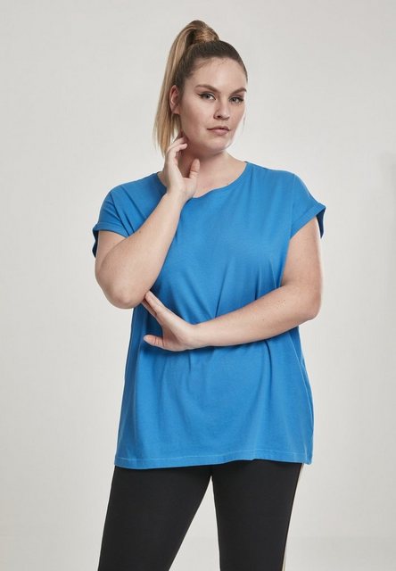 URBAN CLASSICS Kurzarmshirt "Urban Classics Damen Ladies Extended Shoulder günstig online kaufen