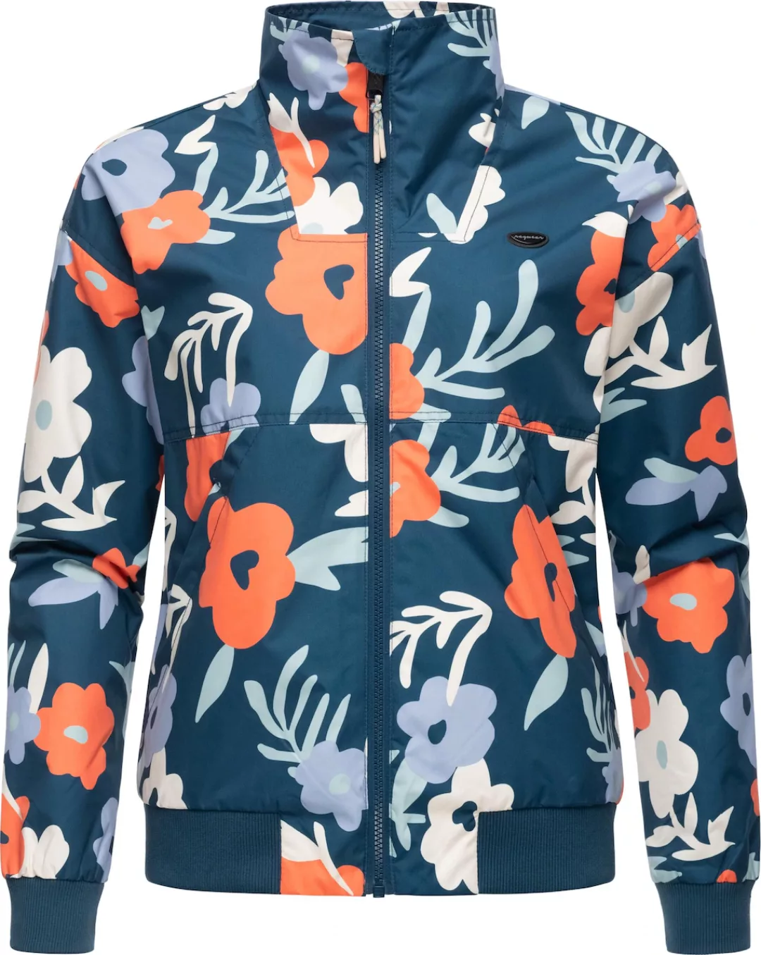 Ragwear Outdoorjacke "Goona Print", ohne Kapuze, Wasserdichte Übergangsjack günstig online kaufen