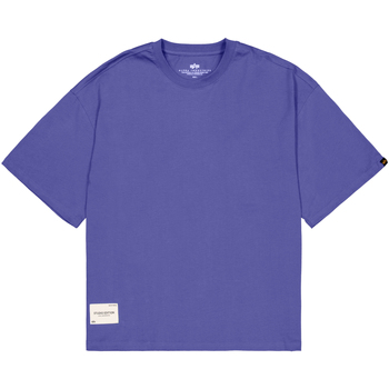 Alpha Industries  T-Shirts & Poloshirts Studio Edition T-Shirt - night purp günstig online kaufen