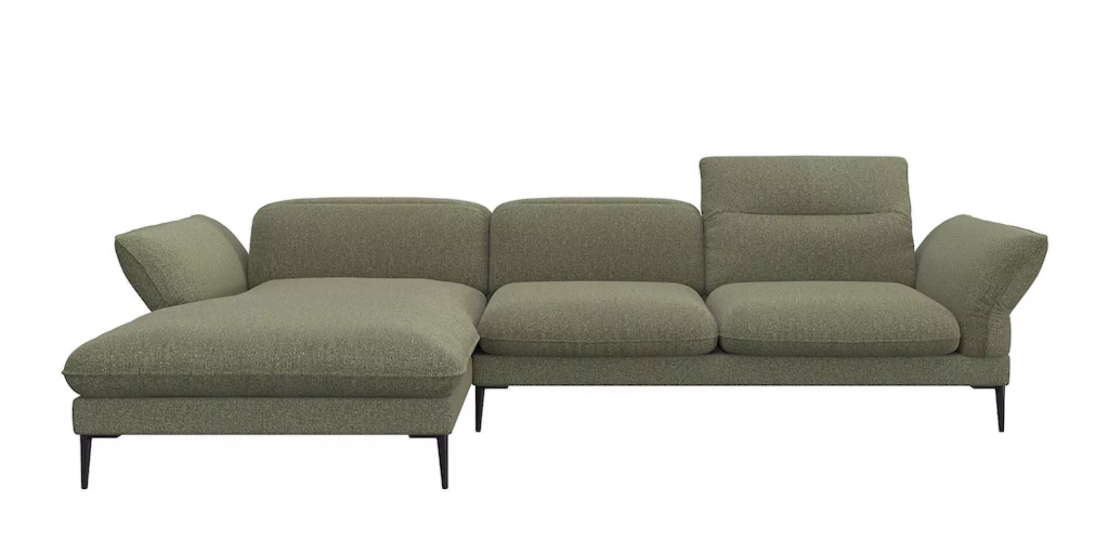 FLEXLUX Ecksofa »Salino, Funktionssofa mit Recamiere, Relaxsofa, Ecksofa«, günstig online kaufen