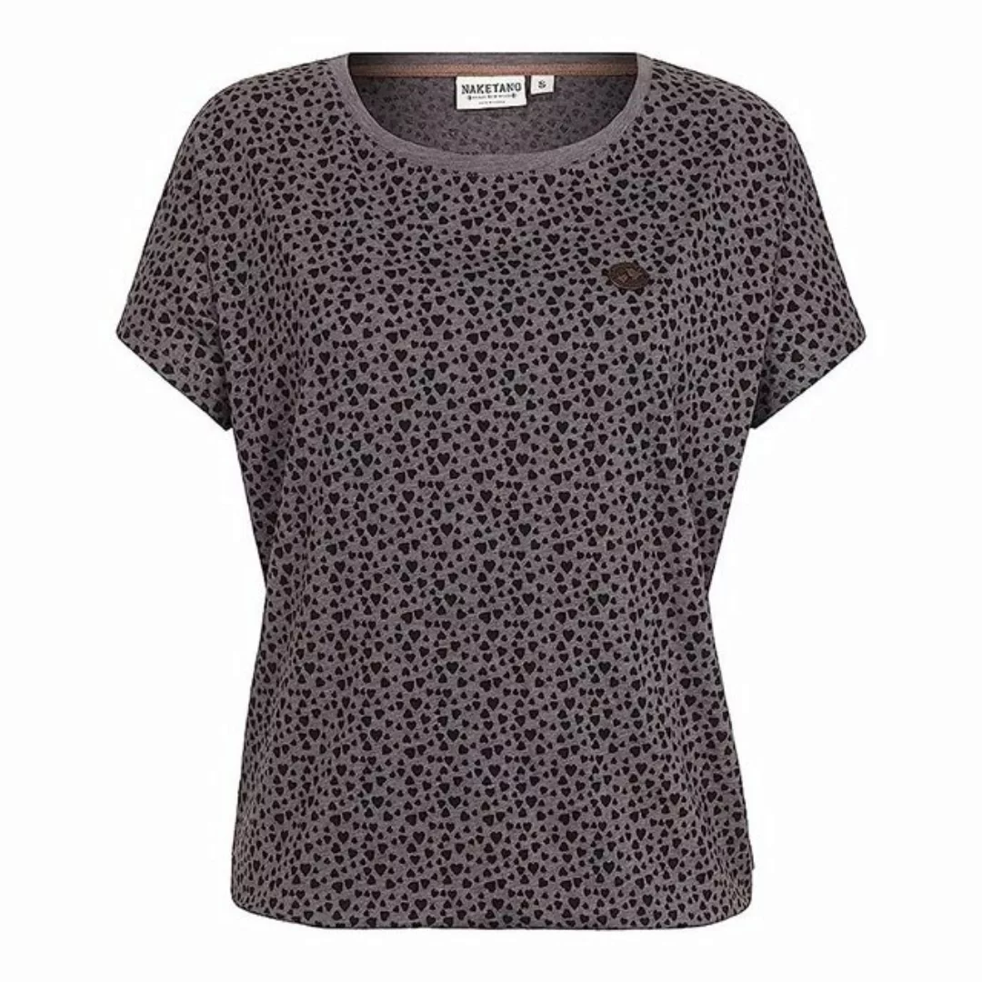 naketano T-Shirt Damen mit Herzen in grau oder blau günstig online kaufen