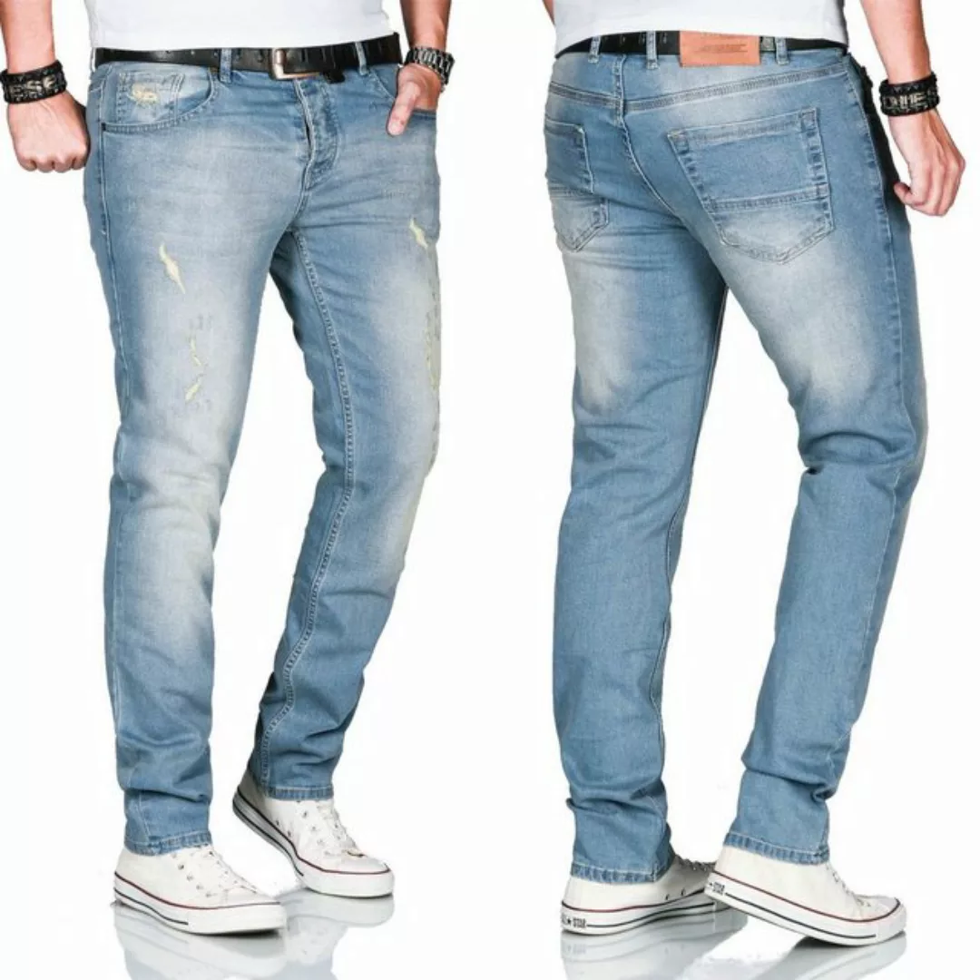 Alessandro Salvarini Slim-fit-Jeans "ASCatania", mit used look Effekt und m günstig online kaufen