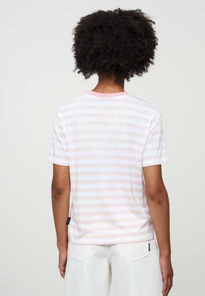 Damen T-shirt Aus Weicher Baumwolle (Bio) Und Tencel | Lily Stripes Recolut günstig online kaufen