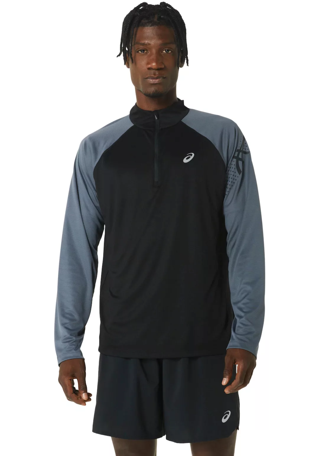 Asics Laufshirt "ICON LS 1/2 ZIP" günstig online kaufen