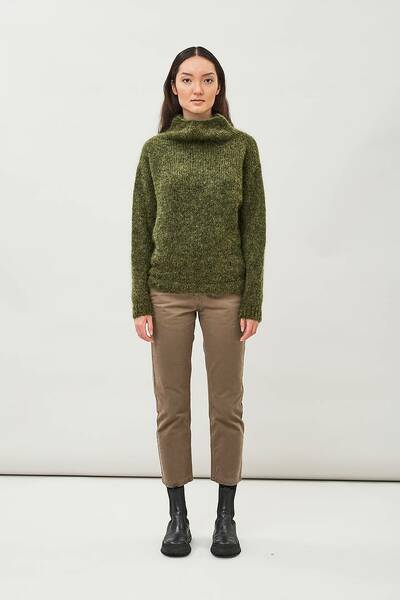 Eira High Neck Silk Mohair Sweater günstig online kaufen