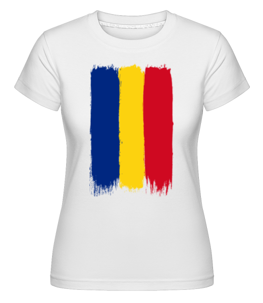 Länder Flagge Rumänien · Shirtinator Frauen T-Shirt günstig online kaufen