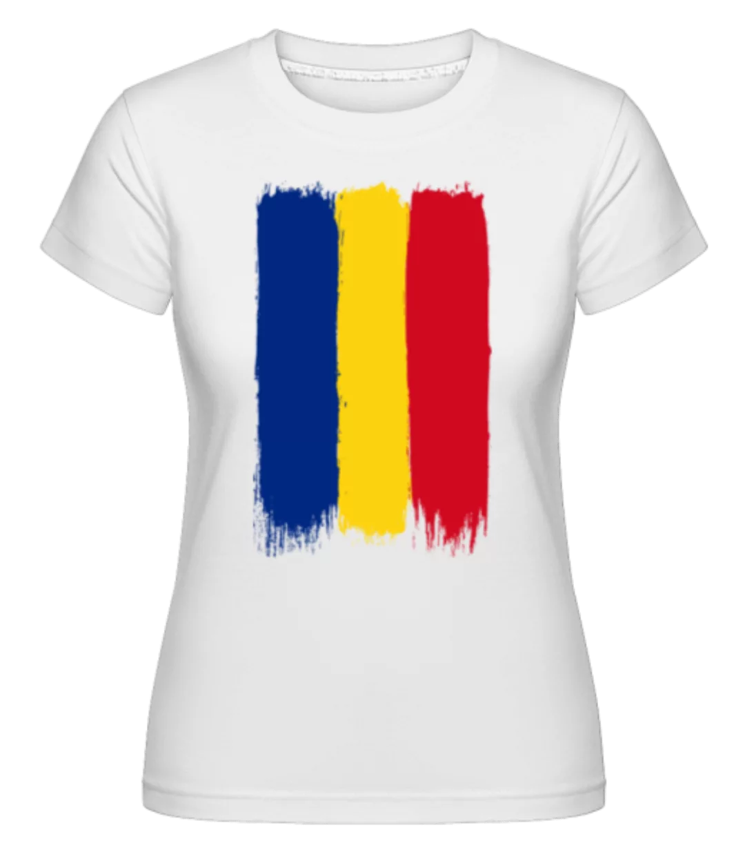 Länder Flagge Rumänien · Shirtinator Frauen T-Shirt günstig online kaufen