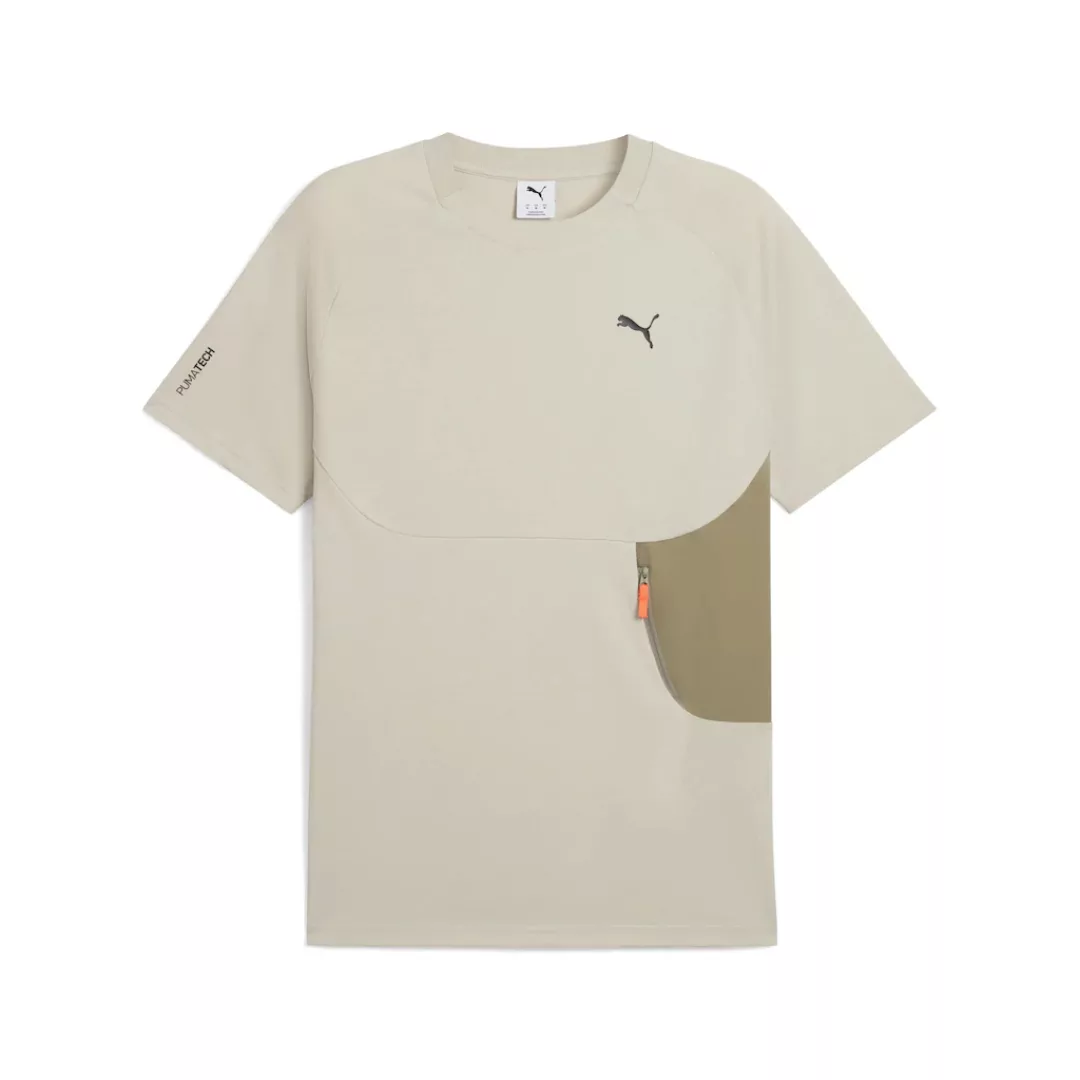 PUMA T-Shirt "PUMATECH T-Shirt mit Brusttasche Herren" günstig online kaufen