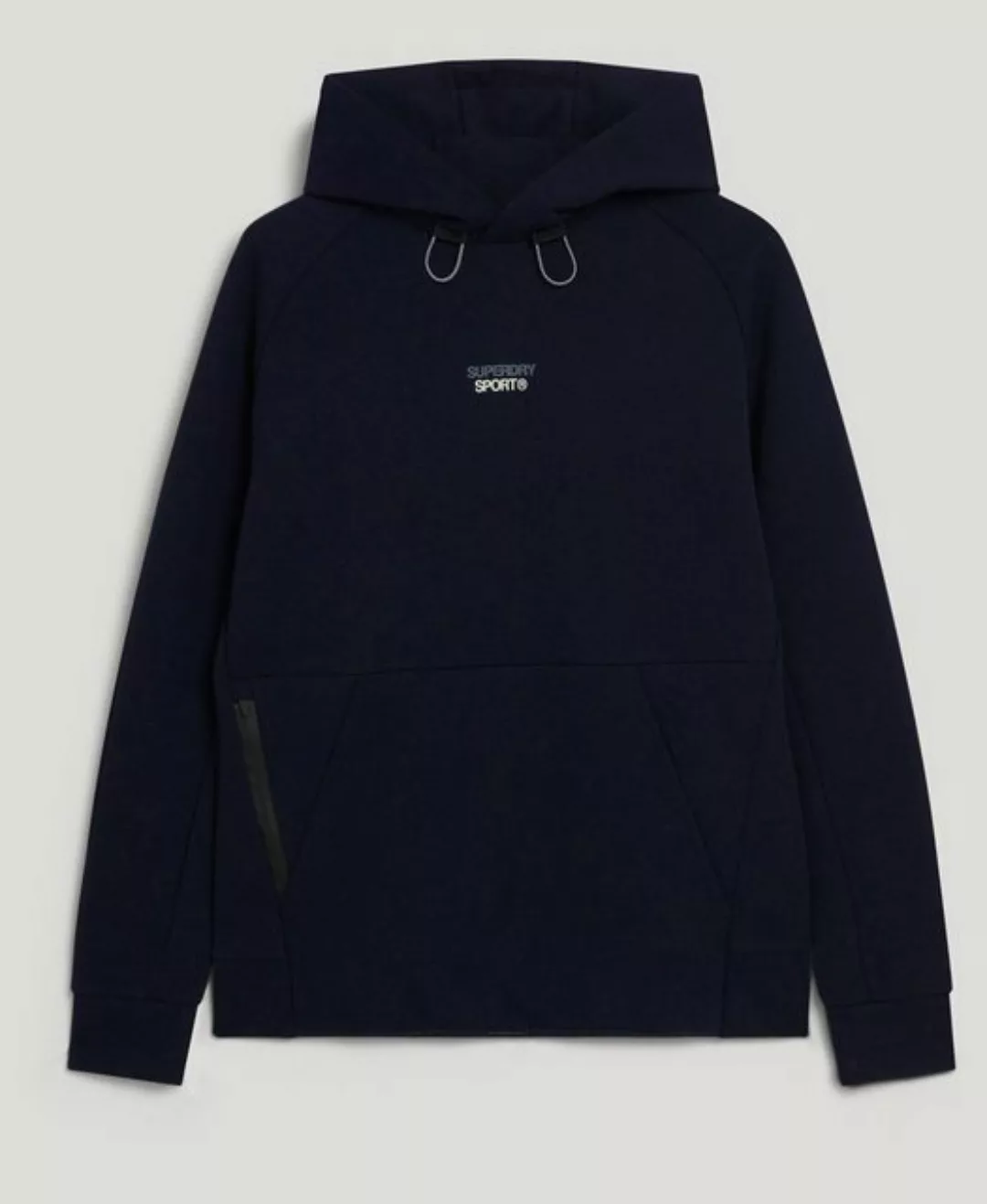 Superdry Sweater SPORT TECH LOGO LOOSE HOOD Eclipse Navy günstig online kaufen