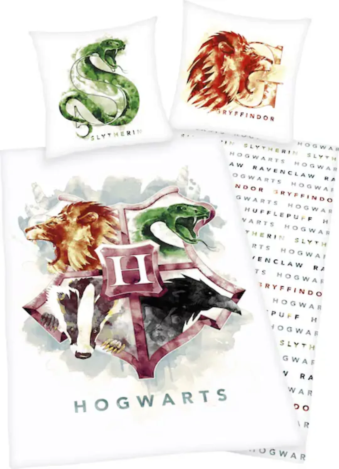 Harry Potter Wendebettwäsche »Harry Potter«, mit tollem Motiv günstig online kaufen
