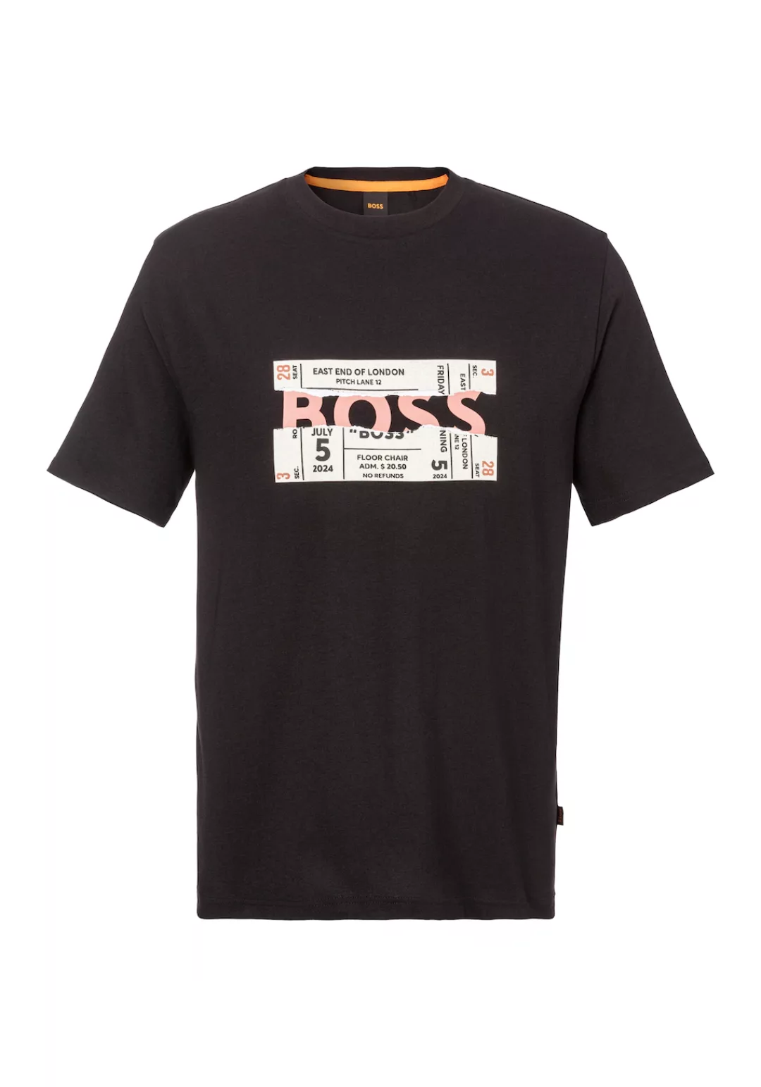 BOSS ORANGE T-Shirt Te_BossTicket mit Druck günstig online kaufen