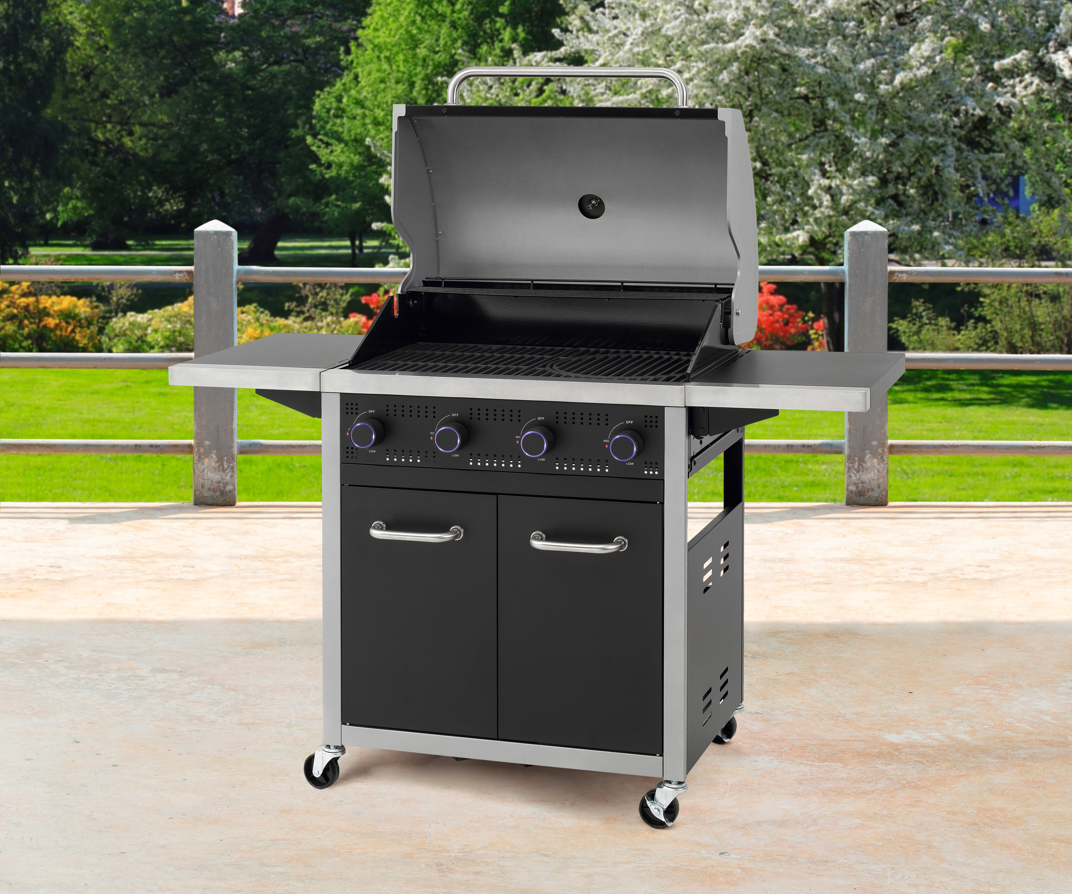 Tepro Gasgrill "Seattle 4", BxTxH: 138x63x114 cm günstig online kaufen