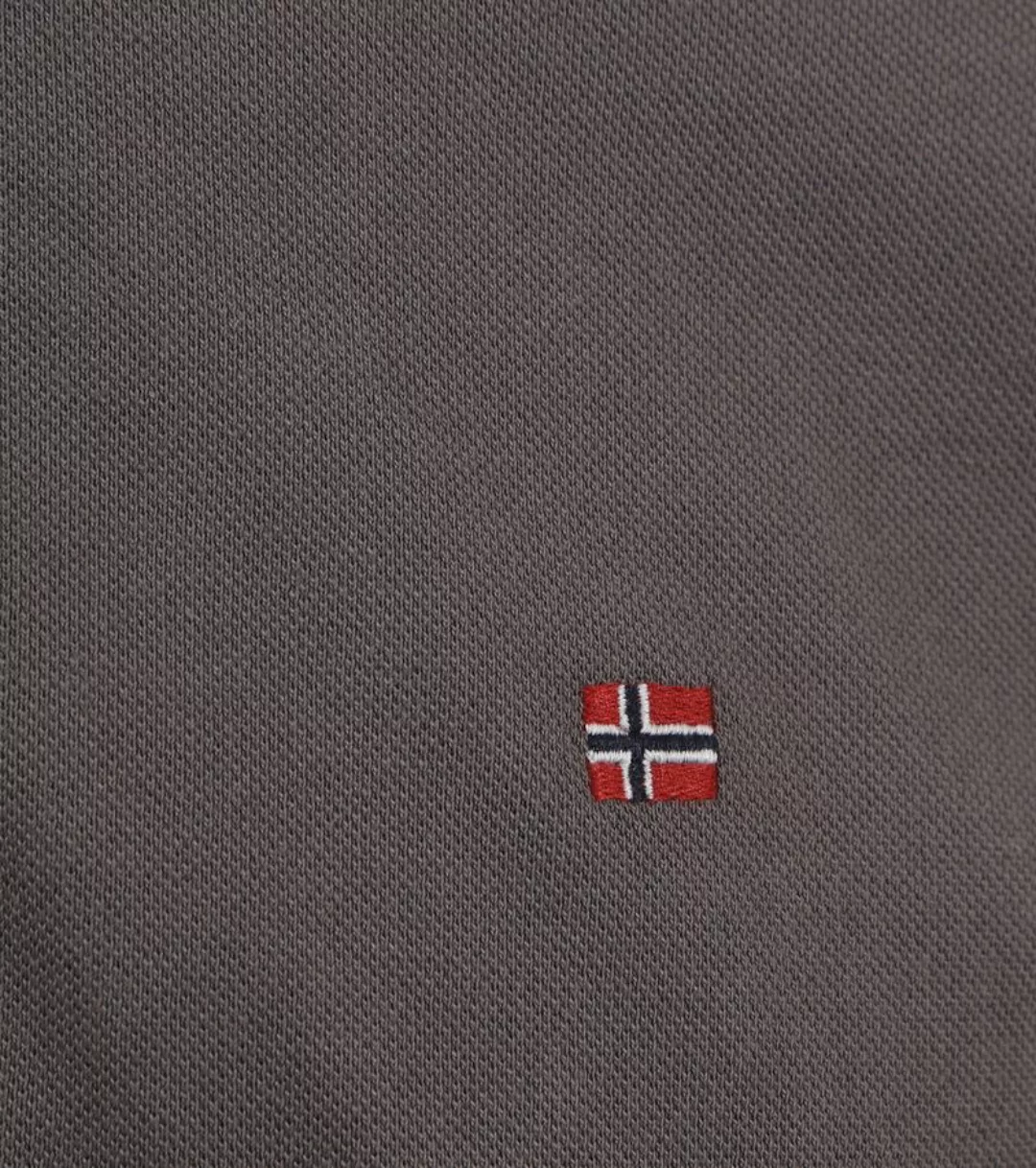 Napapijri Eolanos Poloshirt Grau - Größe L günstig online kaufen