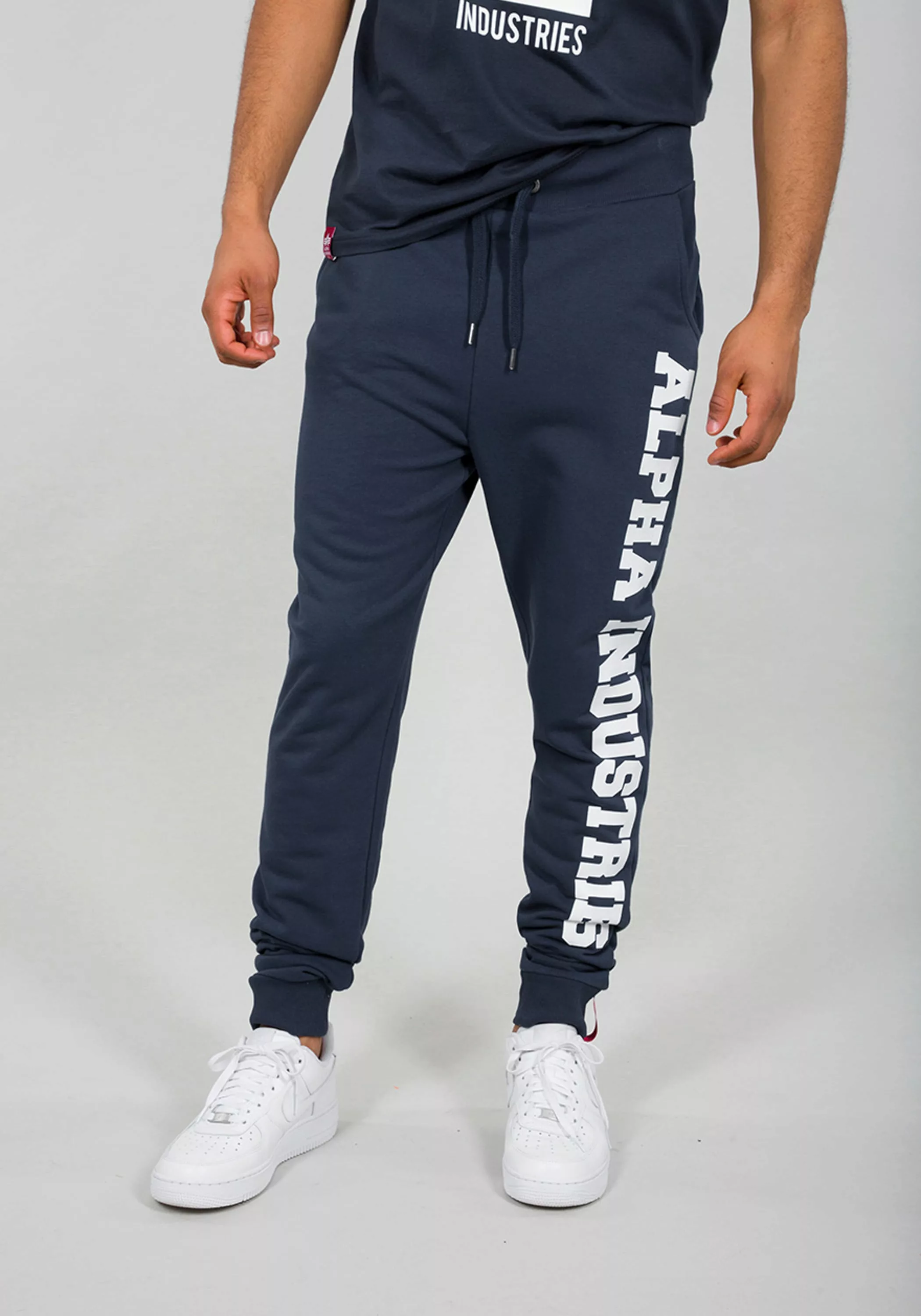 Alpha Industries Jogginghose "Alpha Industries Men - Jogger Big Letters Jog günstig online kaufen